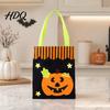 Non-woven Halloween Totes Candy Bag Cute Pumpkin Ghost Tote for Kids Spooky Festive Party Favor Cartoon Pattern Treat Bag Party Trick or Bags