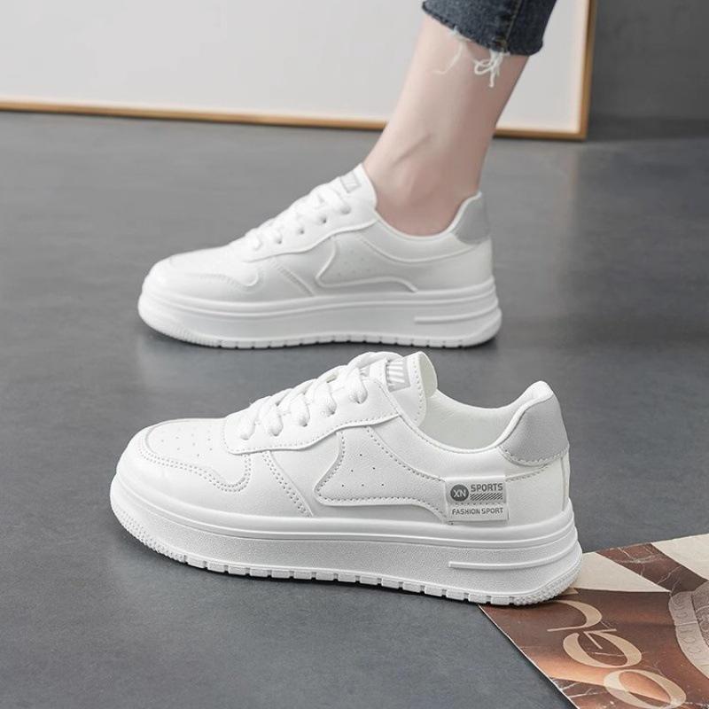 

Весенний кампусный стиль, маленькие белые туфли, низкий верх, обувь на платформе, детская, новый дизайн 2025 года, студенческая, универсальная, спортивная, обувь для скейтборда 40