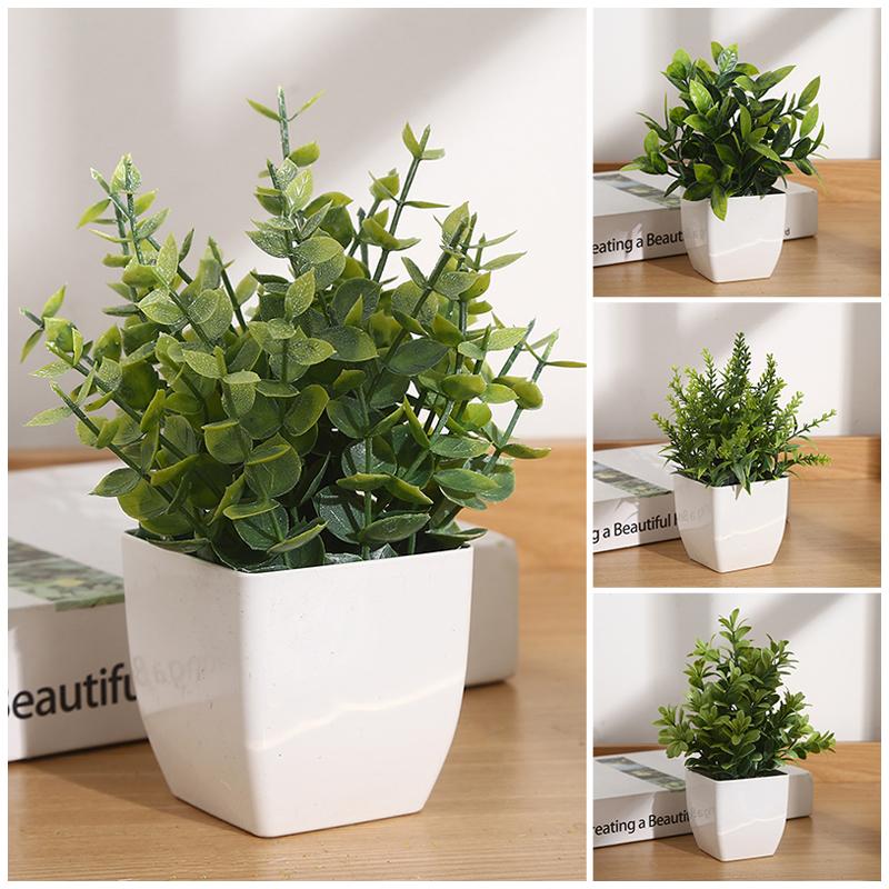 Decorative Artificial Plants Fake Plants Desk Accessorie Office Accessorie Wedding Decoration Home Decor Room Desktop Ornament