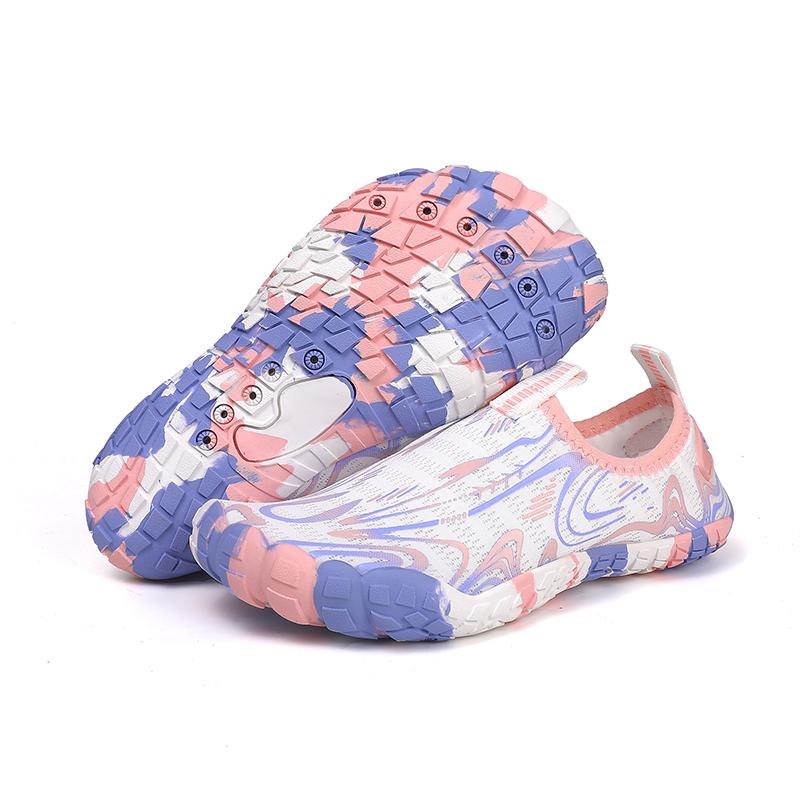 Boys Girls Aqua Shoes Kids Quick Drying Sneakers Drainage Design Hiking Wading Water Shoes Children Mesh Swimming Beach Barefoot