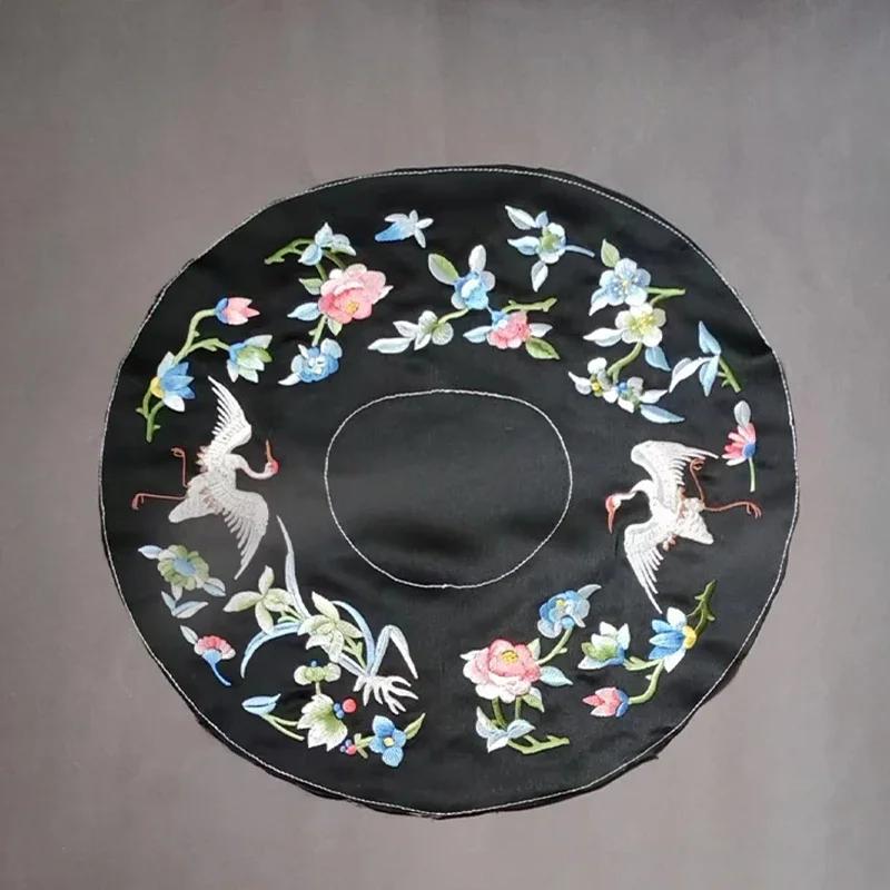 50cm chińska żakardowa haftowana wstążka tkanina retro haft taśma koronkowa lamówka Hanfu sukienka ubrania zasłony DIY akcesoria