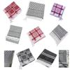 Fashion Adult Keffiyeh Headscarf with Jacquard Pattern Arab Style Headscarf