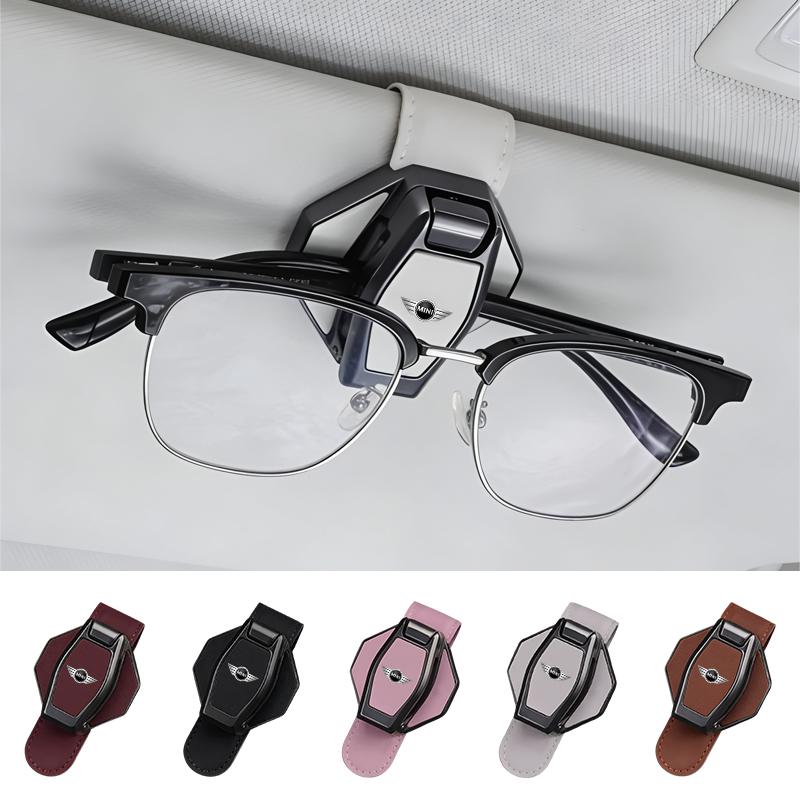 Car headrests, magnetic leather eyeglass holders, ticket holders, etc For Mini Cooper R50 R52 R53 R55 R56 R60 F56 F60 Clubman x6