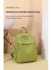 Commuter Double Shoulder Bag: Large Capacity Casual Nylon Backpack, Korean Style, Lightweight and Versatile.