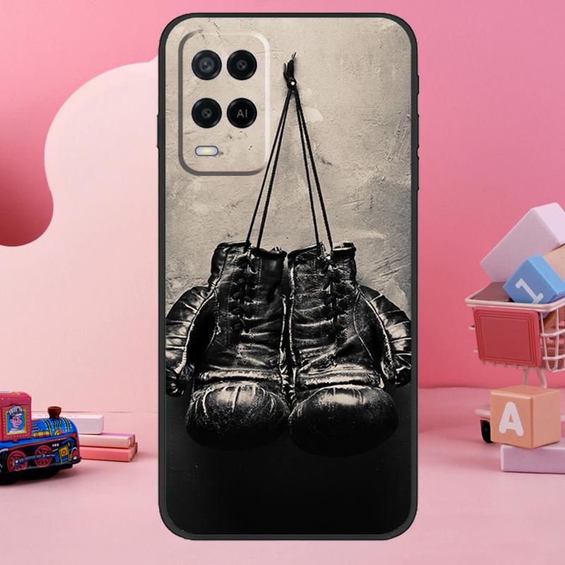 Boxing Gloves Case For Oppo A78 A38 A18 A98 A58 A60 A80 A40 A96 A76 A16 A94 A74 A54 A15 A17 A57 A77 A5 Pro