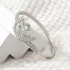 European and American Zircon Swan Bracelet, Fashionable Banquet Bracelet, Retro Palace Style Ladies Bracelet