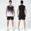 Unisex Volleyball Sport Set Short Sleeve Training Jersey Indoor Court Games Athletic Wear
