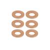6Pcs Lower Fuel Injector Gasket Ring 924867 For BMW 1 2 3 4 5 Series Replacement