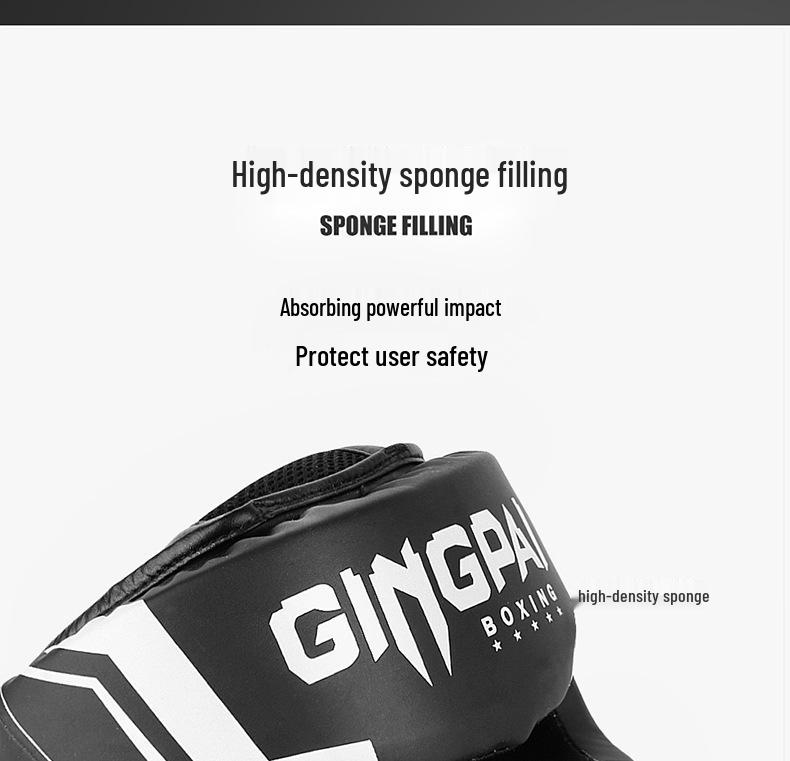 Boxing & Muay Thai Protective Helmet for Adults & Children - Thickened Sparring & Training Gear