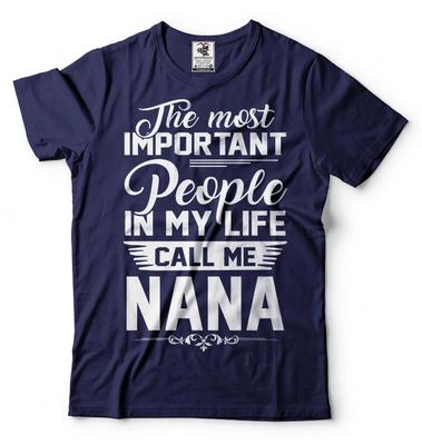 Leute nennen mich Nana Shirt Nana Geschenke Muttertag Nana Shirt Oma Geschenke T-Shirt