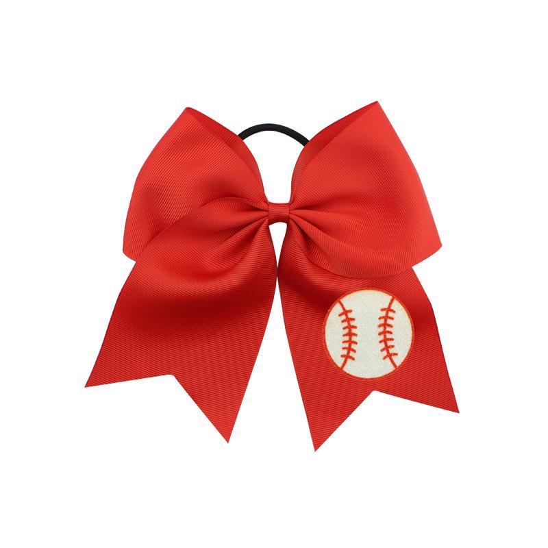 Haochuan 560 World Cup Rugby Swallowtail Bow Hair Tie for Kids