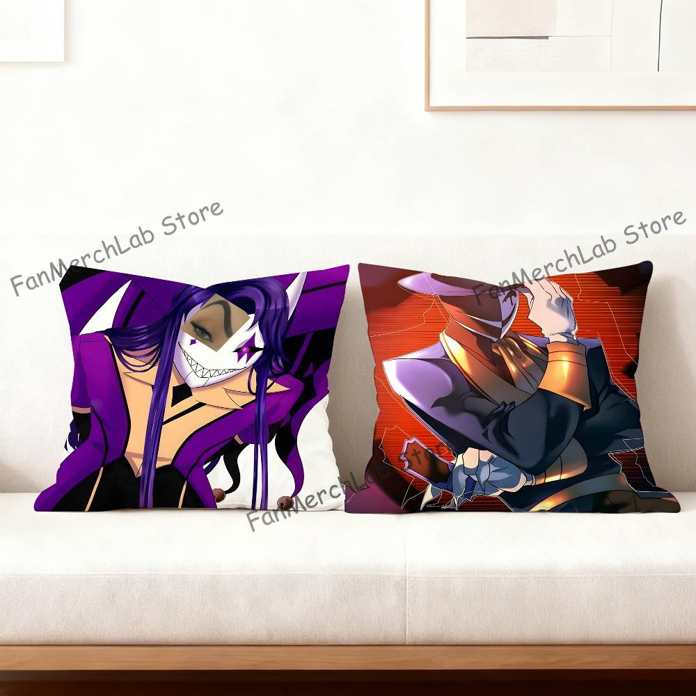 Game TThe Freak CCircus Pillow Case Plush Fabric Soft Pillowcase Double Sided Print Sofa Cushion Cover Throw