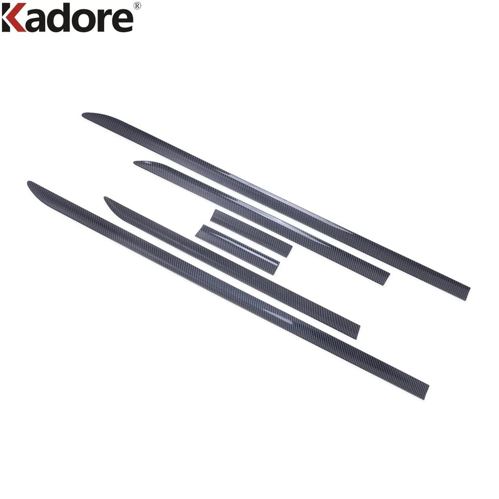 For Toyota HiAce Granvia Commuter -   2024 Carbon Car Side Door Body Trim Door Panel Streamer Strip Accessories