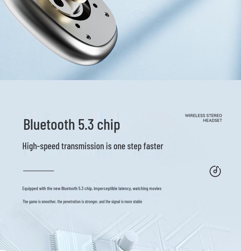 P9max Sports Bluetooth Earphones - Cute, Wireless, Over-Ear, Bluetooth 5.3.