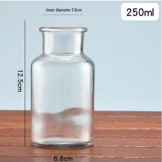 DIY Cork Star Wishing Drift Bottle - Clear Glass Ocean Lucky Star Bottle