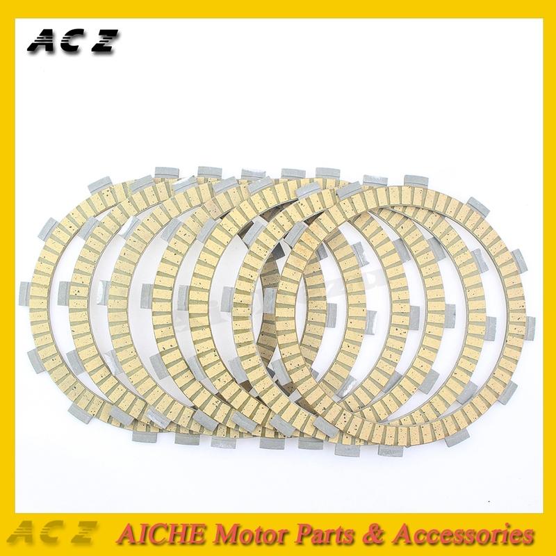 Motorcycle Clutch Friction Plates Paper-Based Clutch Frictions Plate Kit for Kawasaki ZZR400 ZRX400 KLE 400 / 500 1989-2003