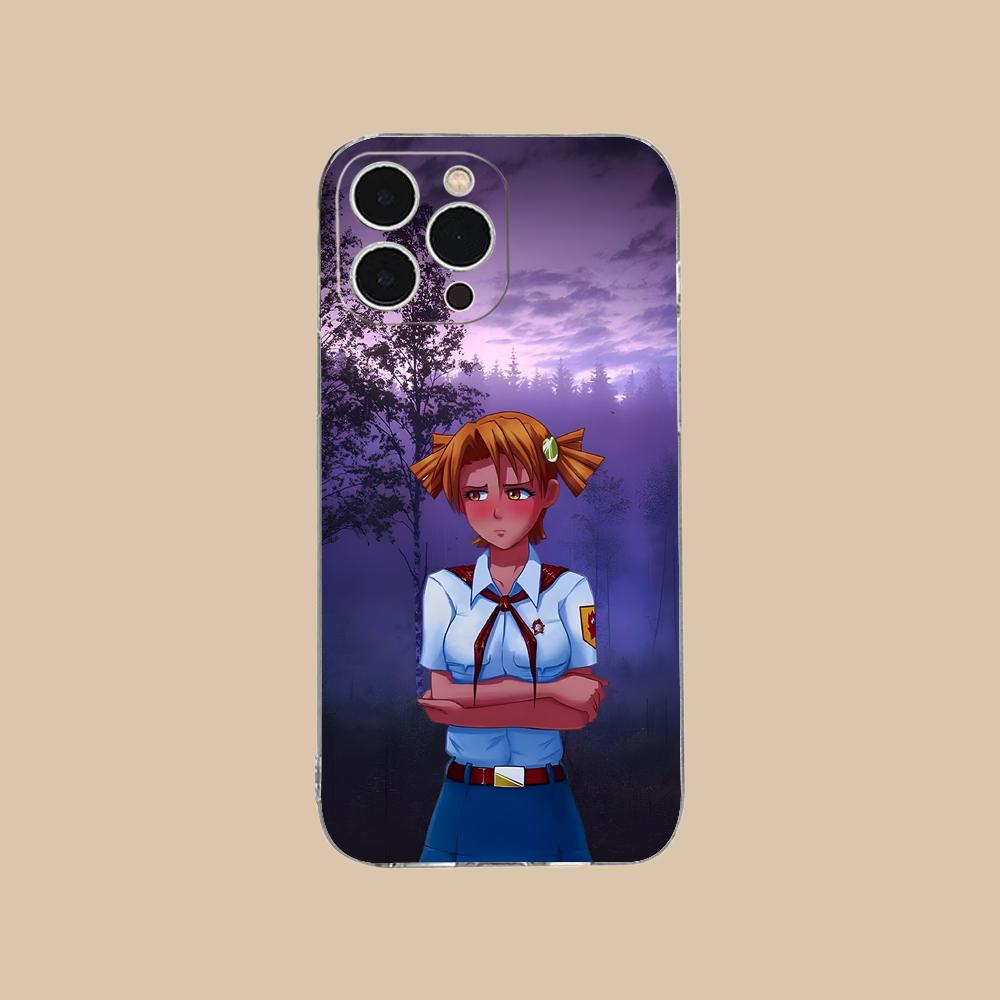 Everlasting Summer Alisa Clear TPU Mobile Case for iPhone 17 16 15 14 13 12 11 X XR XS Air Pro Max Plus Mini Colorful Cover