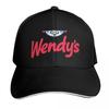 Wendy Fast Food restaurant Logo T-shirt Essentiel Casquette de Baseball Chapeau Chapeau Bob de Plage Icône Golf Femmes Unisexe