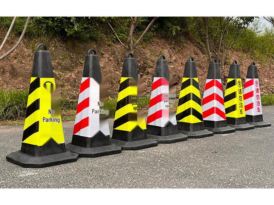 70cm No Parking PVC Reflective Traffic Cone