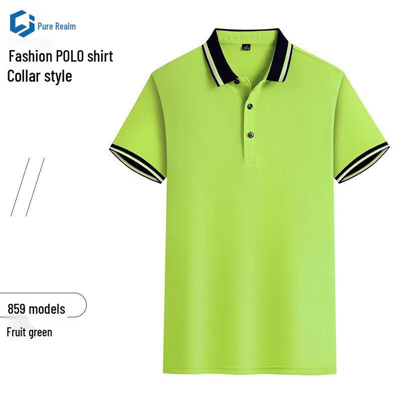 Chunjie Cotton Blend Breathable Polo Shirt