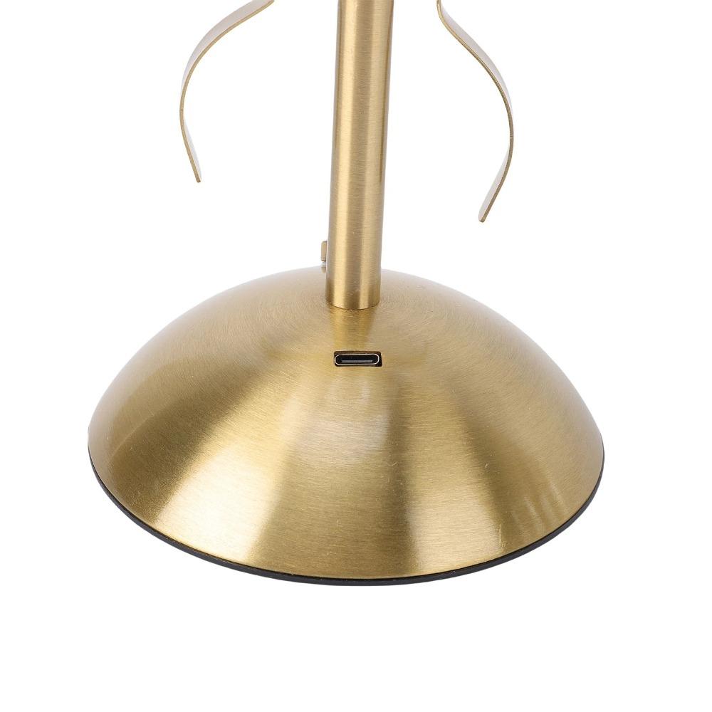 Stolní lampa Dívka Mašle s motýlkem Dekorativní stolní lampa Dekorace ložnice Jídelna Kovové Nabíjecí Atmosférické světlo Látkové stínidlo