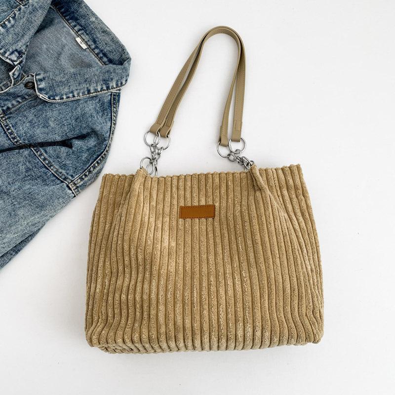 Large Capacity Ladies Handbag,Fashion Simple Shoulder Bag Casual Armpit Tote Women's Bags