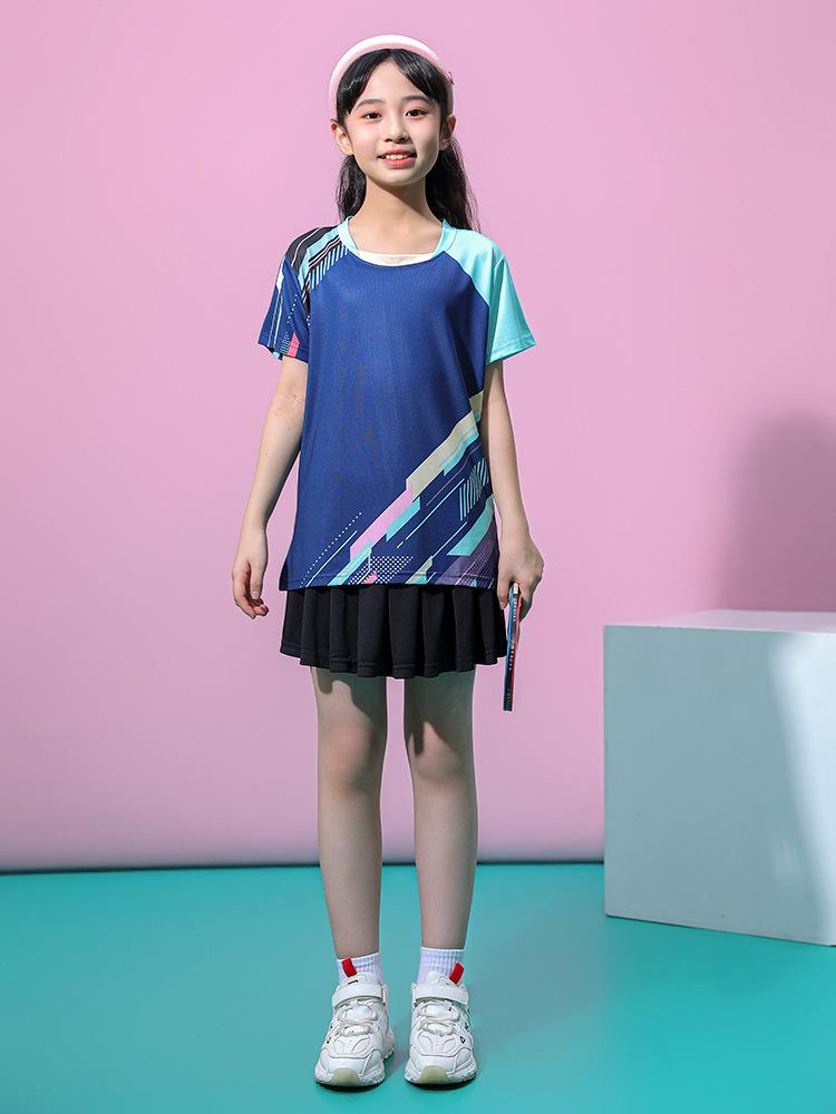 Children's Badminton Clothing, Table Tennis Clothing, Tennis Clothing Set, Boys' Sportswear, Girls' Quick-drying Training Clothing, Men's