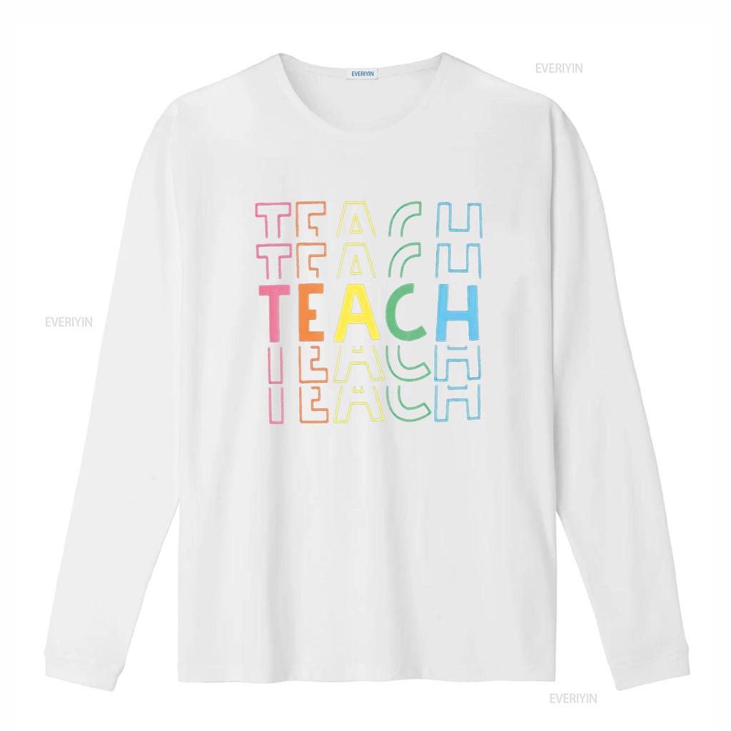 Teacher T Shirt Women Back to School Tops Funny Kindergarten Teaching Life Appreciation Casual Crew Neck Black Medium vintage