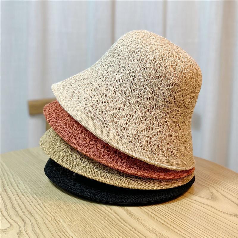 Wendbarer Eimerhut für Damen, trendiger vielseitiger Sonnenhut in koreanischer Version, dünner atmungsaktiver Gesichtsbedeckung für den Sommer, Sonnenschutzhut, Sonnenhut für Damen