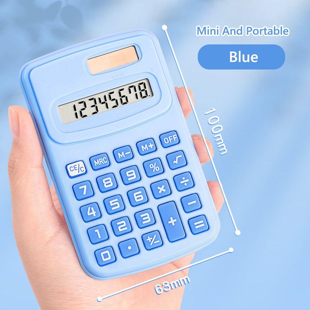 Large LCD Display Mini Pocket Calculator 8-Digit Standard Function Calculator  Back To School
