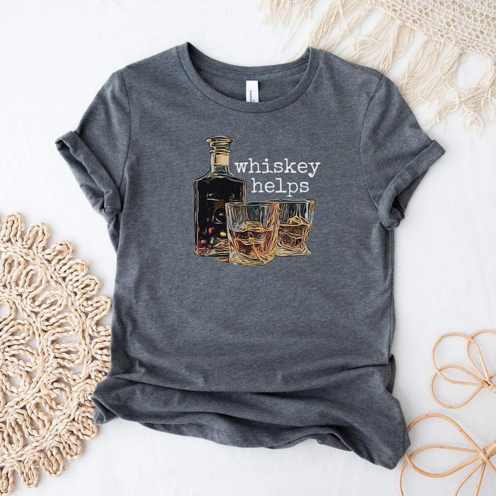 Whiskey t-shirt S