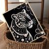 DIY Sady Diamond Art Bílý tygr Bez rámu 35x45cm Sady Diamond Painting Gem Art pro Dospělé/Začátečníky Nápad na dárek Dekorace na stěnu do domácnosti