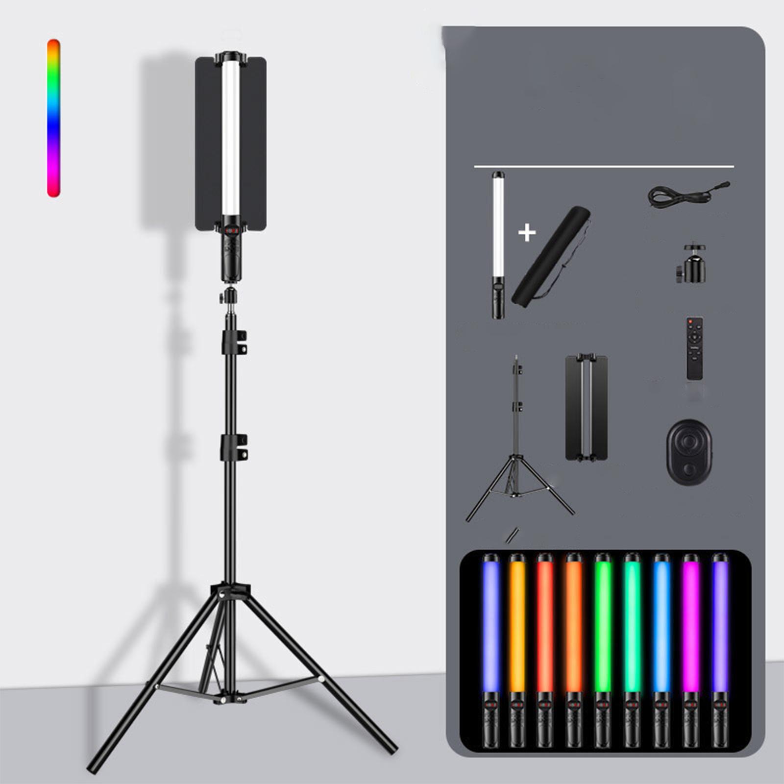 

RGB фотопалка-свет ручное освещение портативная фотосъемка видеосъемка заполняющий свет для помещений живая студийная атмосфера свет as the picture