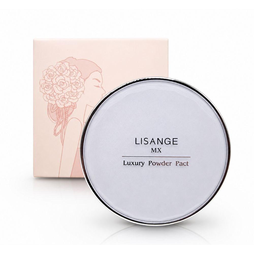 Lis Ange MX Luxury Powder Pact, No. 01 Clear Beige, 1 pcs