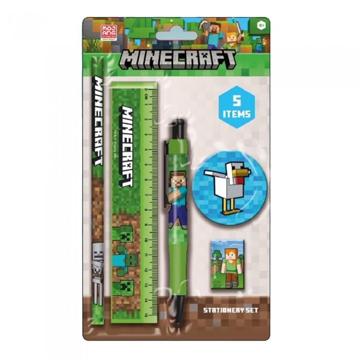 Minecraft Wesentliches Hühnchen-Schreibwaren-Set