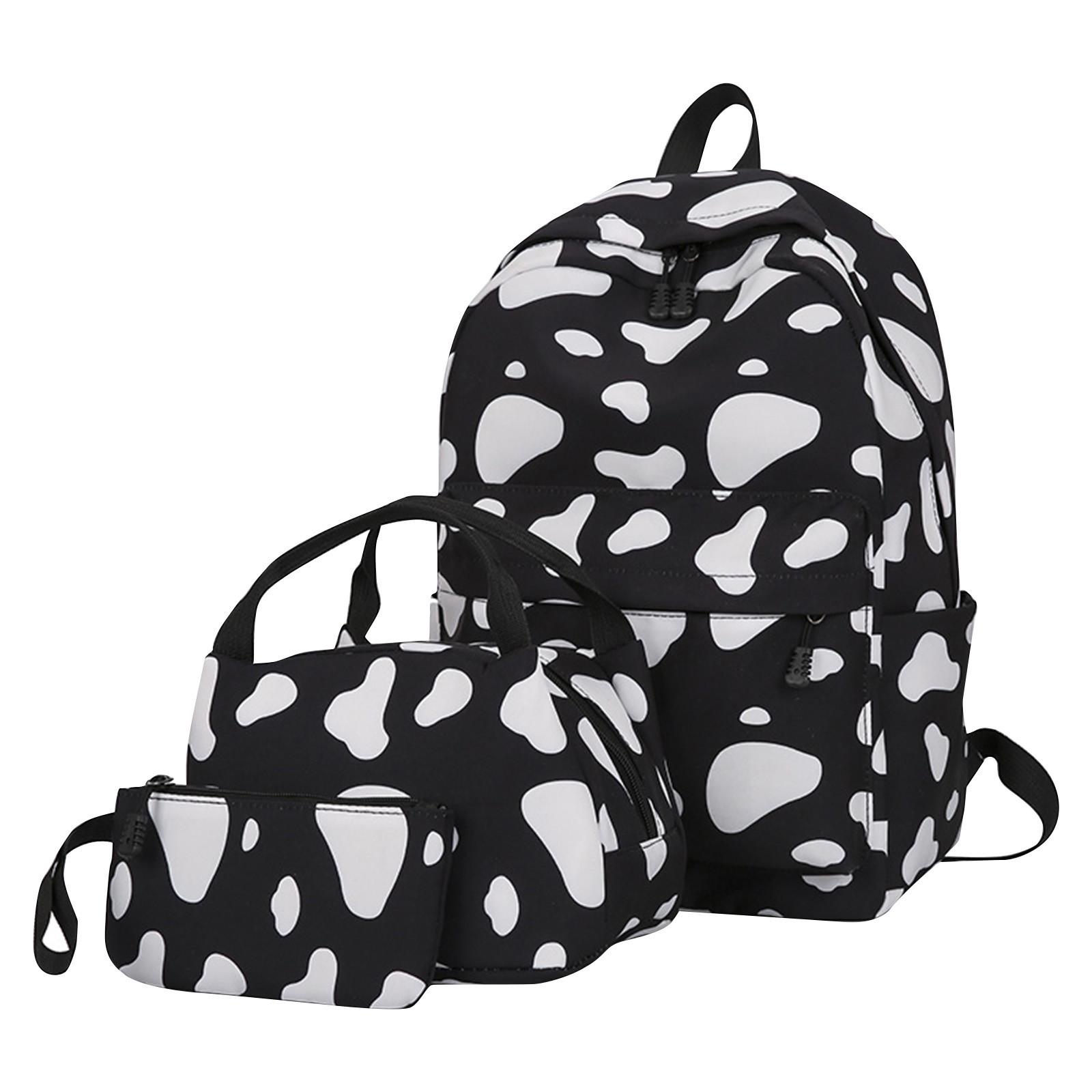 Kids Backpack For School Girls, 3Pcs Girls Backpack With Lunch Box & Pencil Pouch - Lightweight School Backpack Bookbag For Elementary Middle School One Size