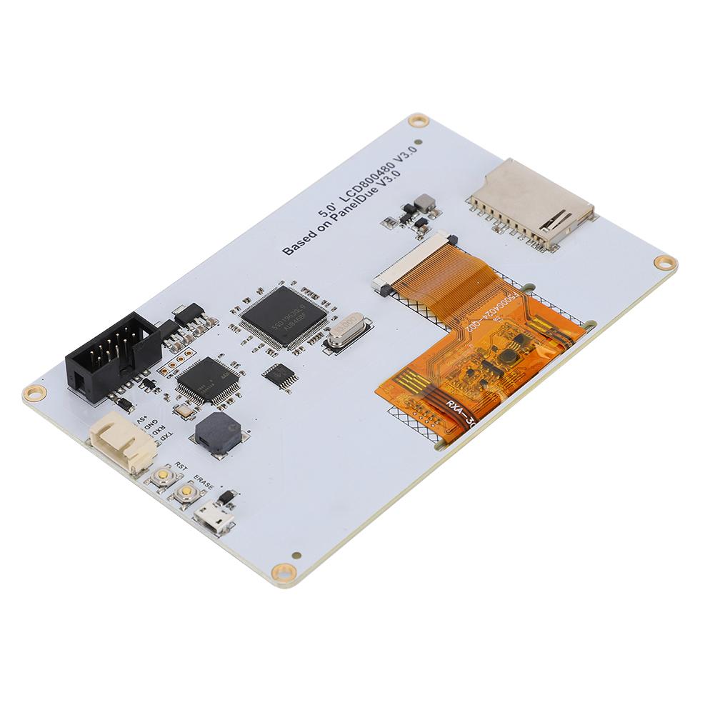 PanelDue 5i Color Touch Screen 5in LCD 3D Printer Accessories 800 X 480 5V with 2Pcs Cable