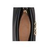 Roger Vivier Rv Nightlily Rhinestone Buckle Napa Leather Mini Handbag Women handbags Black RAWAWEX0200JXVB999