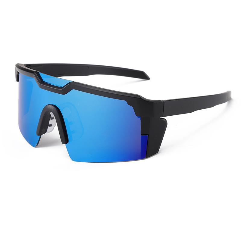 

JYL TS Kids Wraparound Sunglasses UV Protection Outdoor Sports Unisex DJ567KIDS A-2722 ракета металевого кольору