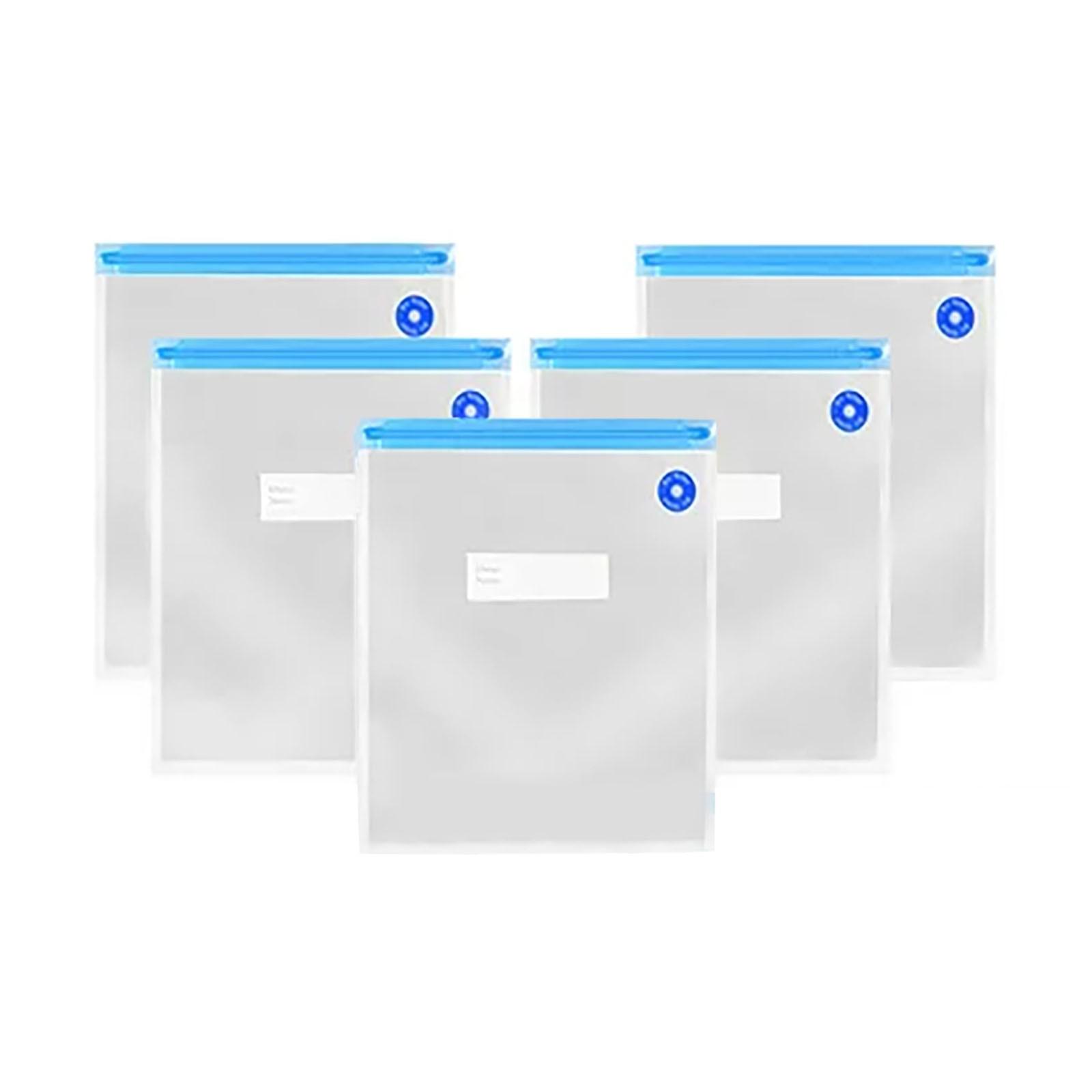 

Набор многоразовых пакетов Sous Vide, пакеты для пищевых продуктов, не содержащие бисфенола-А, вакуумные пакеты для хранения, герметичные пакеты для хранения One Size