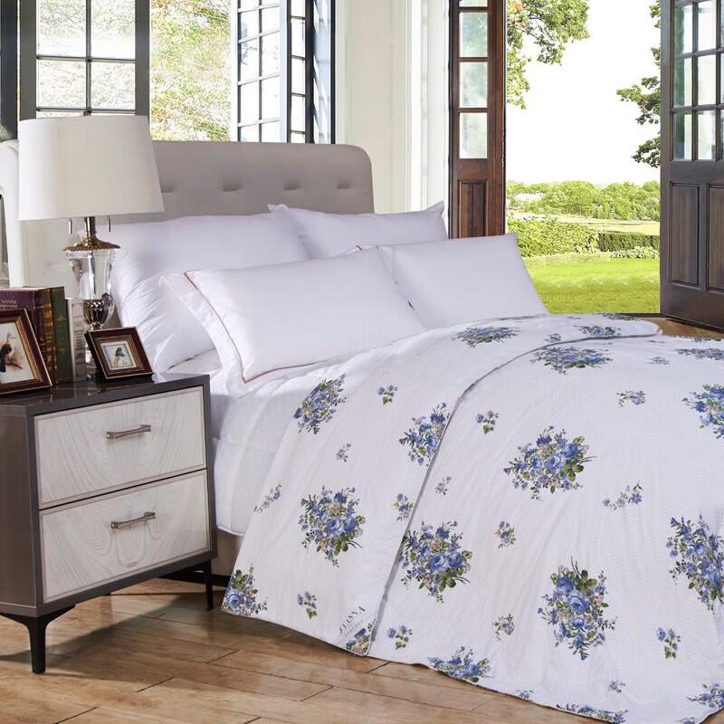 FUANNA Antibacterial Tussah Silk Summer Duvet