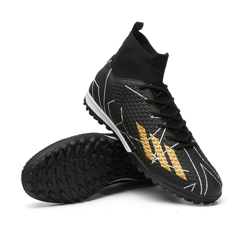 Large size new football shoes male and female students grass game training AG long nails TF broken nails training sports shoes