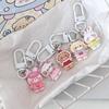 Cute Cartoon An imal Keychain Resin Charm Creative Friendship Keyring Perfect Gift For Friend And Couples