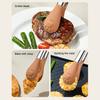 Silikon Lebensmittelzange Hochtemperaturbeständig Rutschfest Kochclip Klemme für BBQ Salat Grill