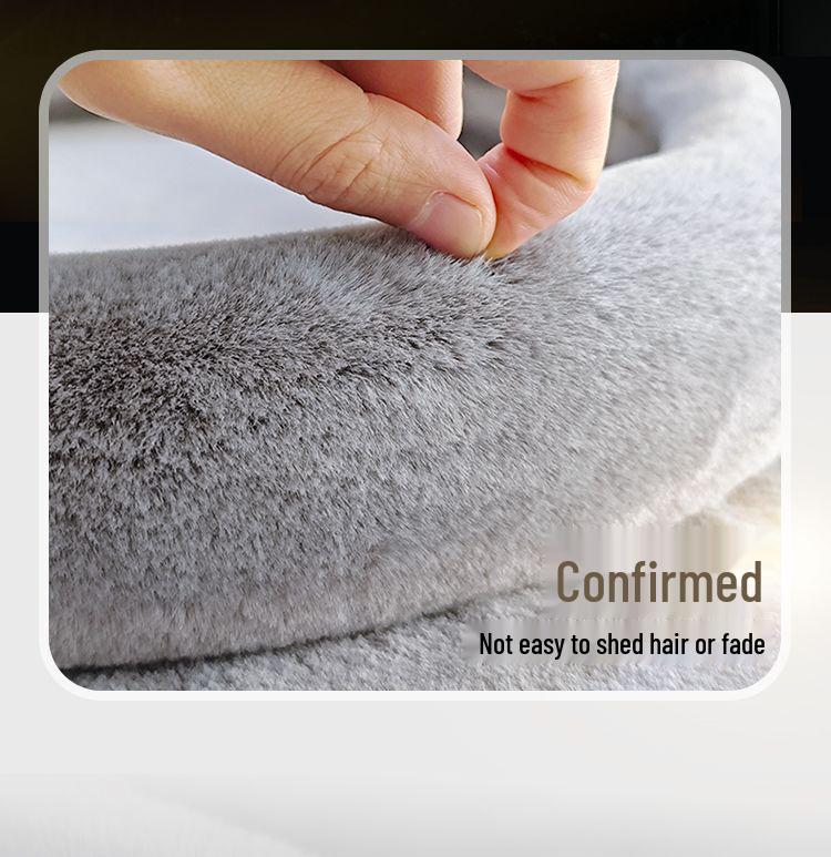 Nezha U Plush Steering Wheel Cover: Warm, Non-slip, Sweat-absorbing, Breathable, Wear-resistant.