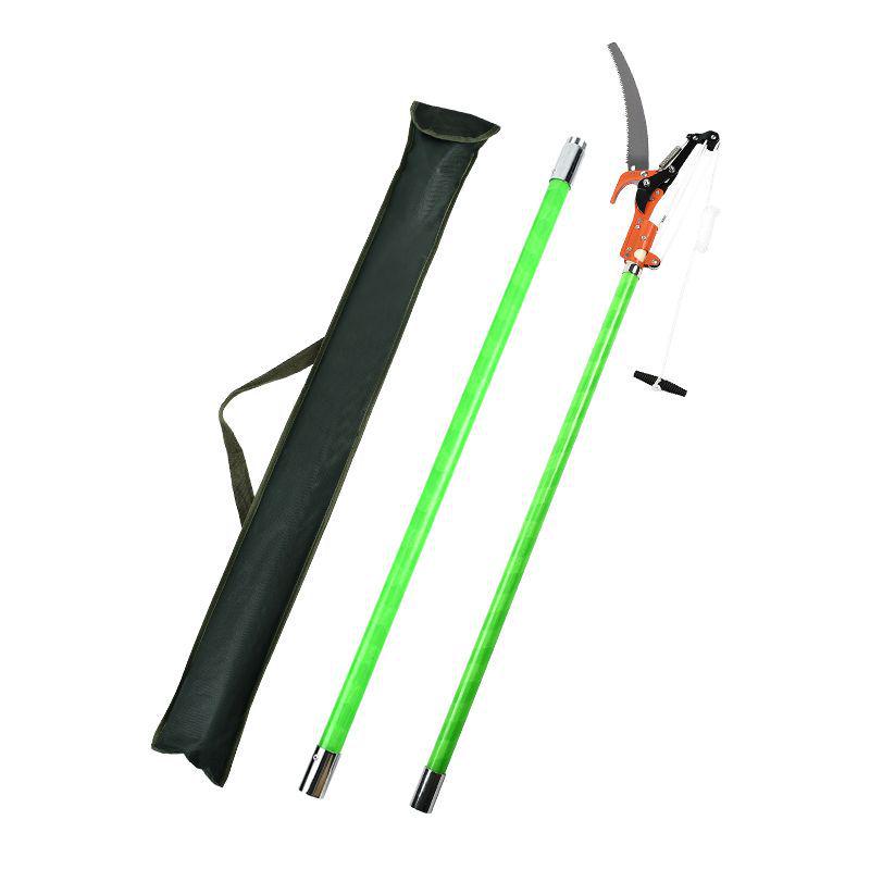 Телескопическая пила для обрезки высоких деревьев и изолированный секатор для веток