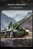 Cross-Compatible Lego WW2 Tiger T28 Heavy Battle Tank Fighter Building Blocks for Kids