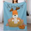 Kipper pes - Retro dětská TV deka Měkká domácí dekorace Deka na pohovku Ložnici