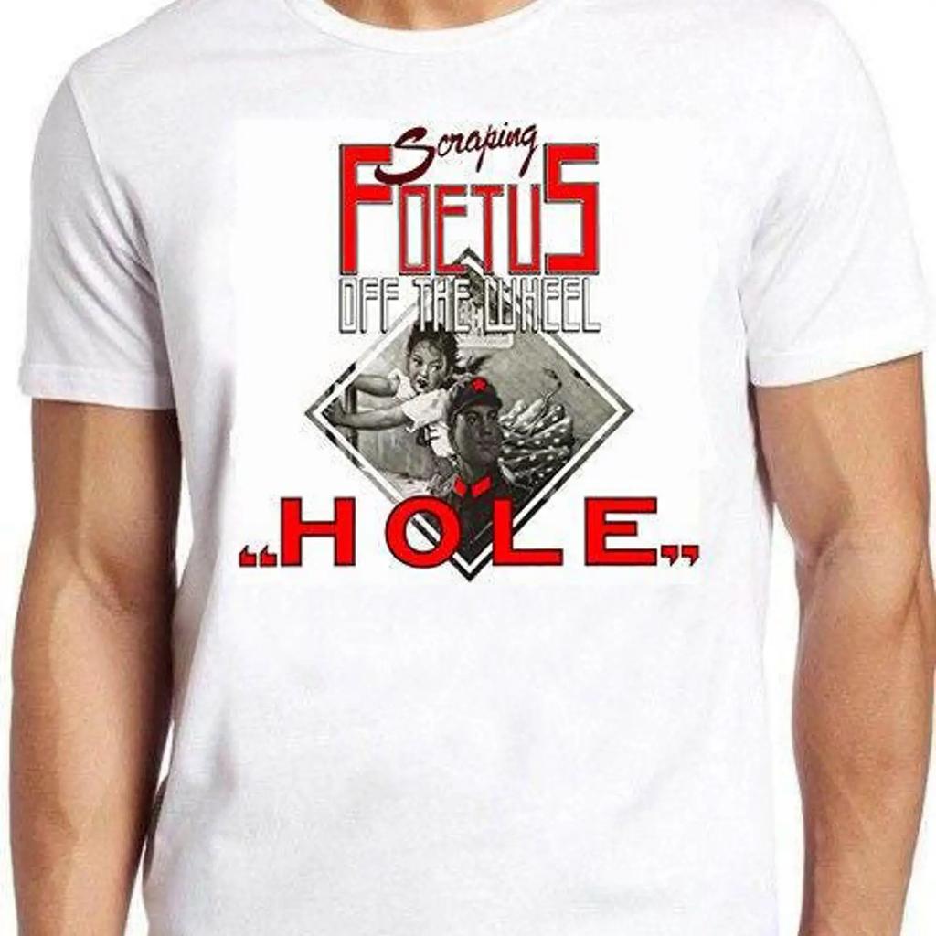 Scraping Foetus Off The Wheel T Shirt B3098 Hole Cool Vintage Graphic Comfortable Fashion Top For Everyday Wear Stylish