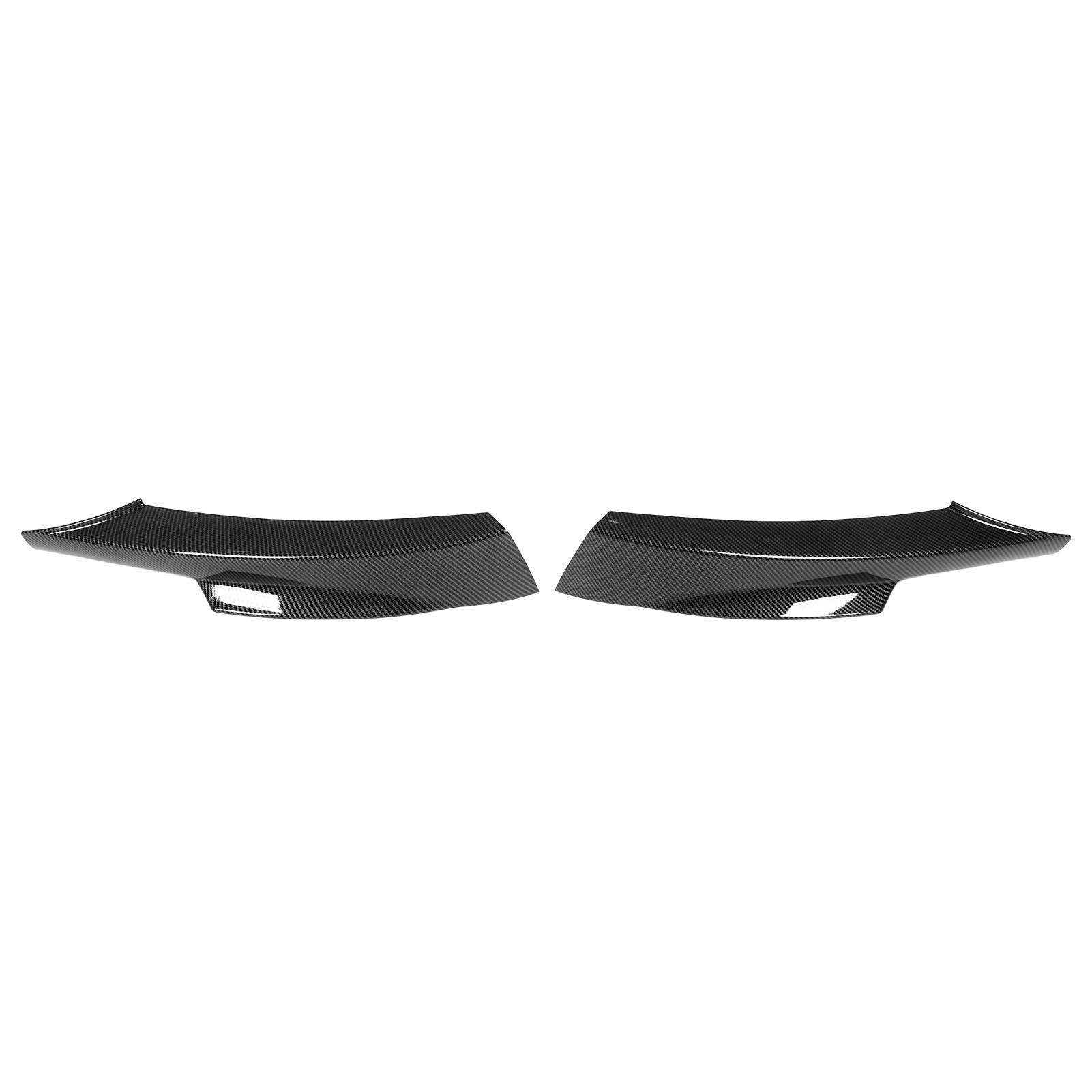 

1 Pair Front Bumper Lip Chin Splitter Smooth Flexible Replacement For 3 Series E90 M‑Tech LCI 320i 330i 2009‑2012
